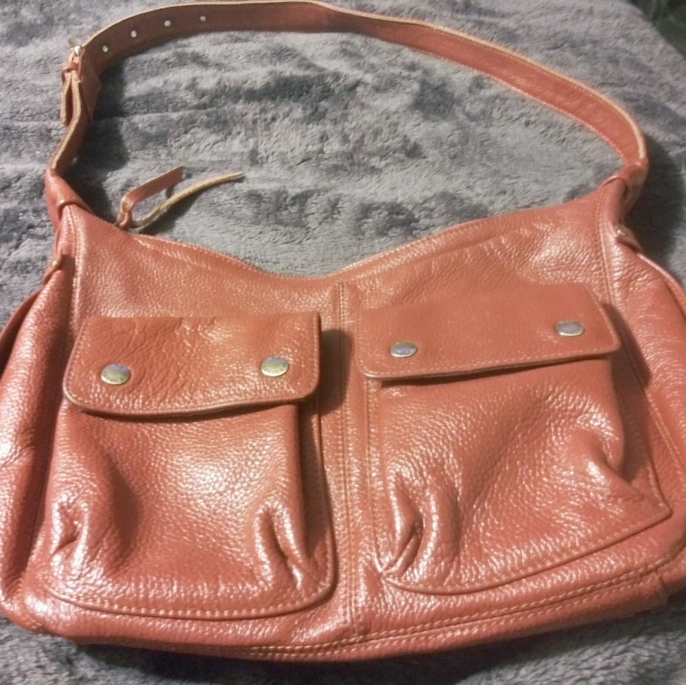 Not Rational hobo/ diaper bag leather